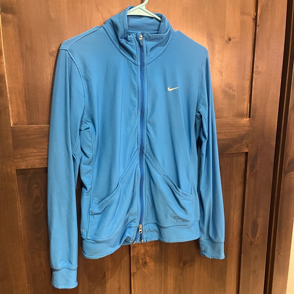 Nike dri- fit zip up